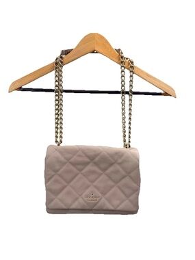 Kate Spade Mousse Frosting Quilted Leather Emerson Place Vivenna Shoulder Bag